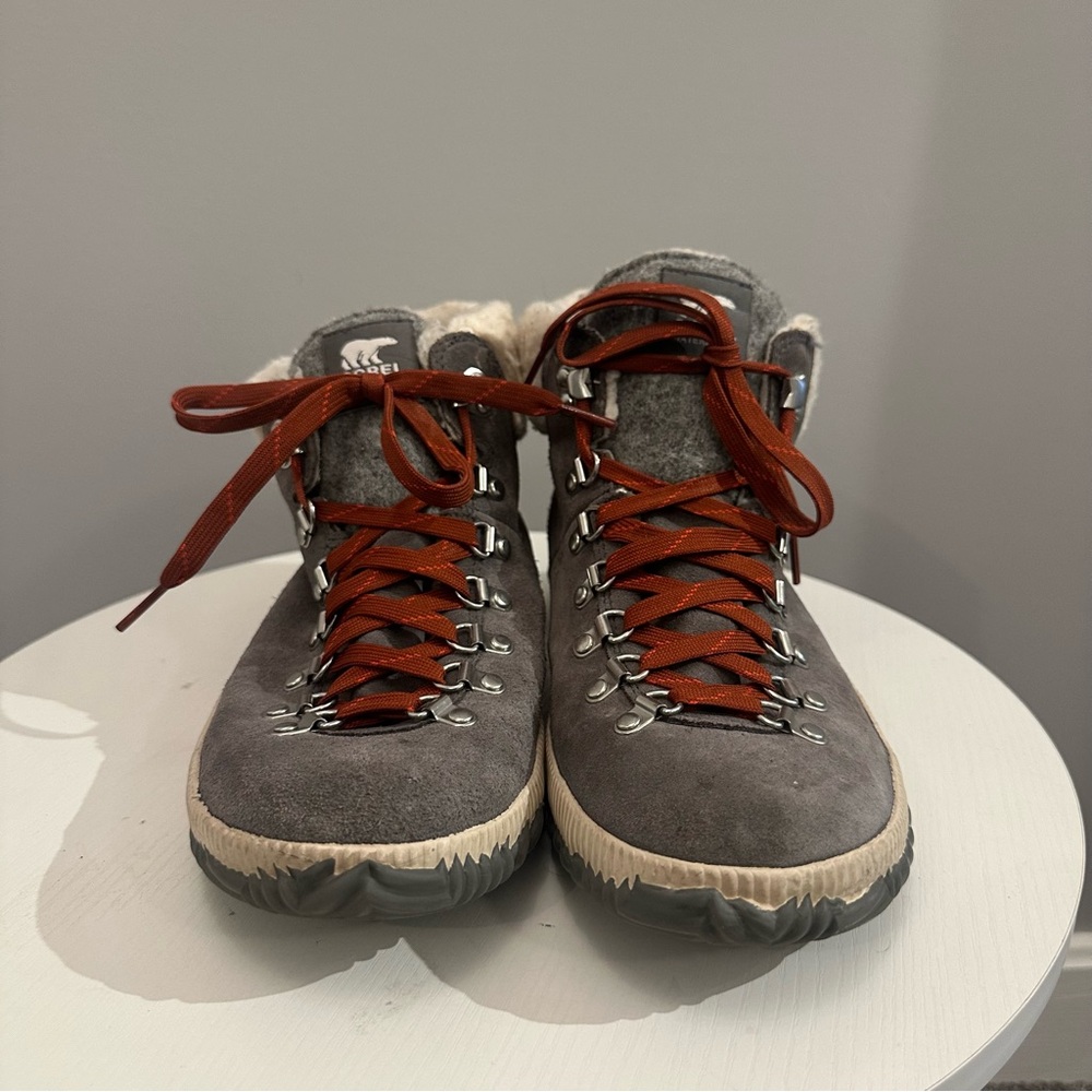 SOREL Women's Out ‘N About Plus Conquest Waterproof Suede Boot. Women’s 11. - Picture 4 of 11